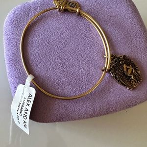 NWT ALEX & ANI gold Angel 😇 bangle